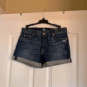 7 For Mankind Designer Shorts